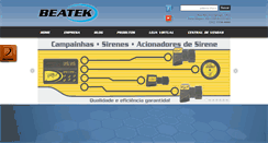 Desktop Screenshot of beatek.com.br