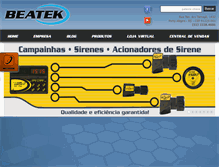 Tablet Screenshot of beatek.com.br